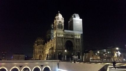 Obraz premium Cathedral in Marseille