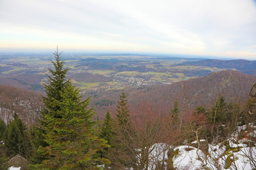 landscape in the mountains