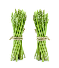 Asparagus isolated on white background
