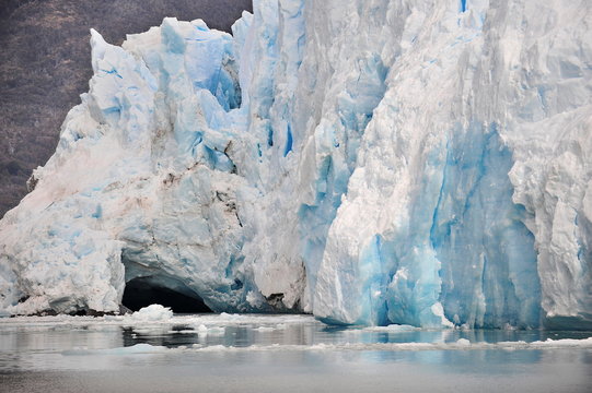 Perito Moreno is the most famous glacier in the world. Argentina.