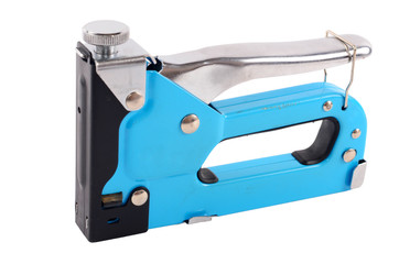 The furniture stapler isolated on a white background