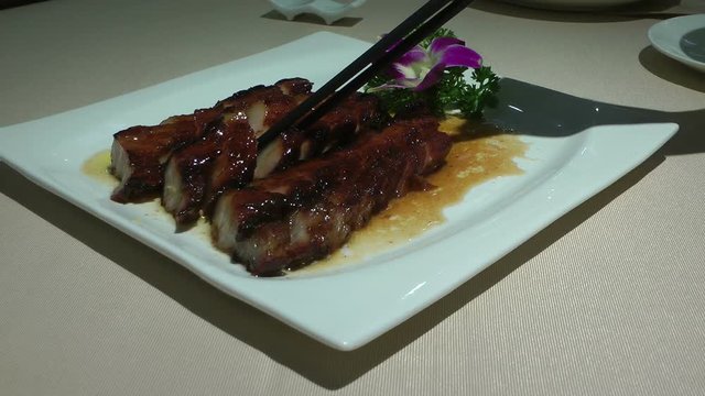 Chinese food Roast pork