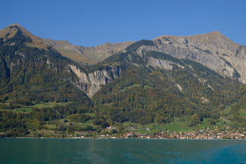 Brienz and the Brienzersee Lake, Berner Oberland, Switzerland