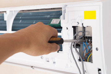 repair of air conditioner