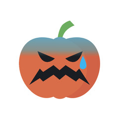 yellow pumpkin smile and sad, laugh, positive, angry, amazing, cool, crazy, excited, cry, annoyed smile backgorund vector halloween holiday smybol autumn celebration decoration design