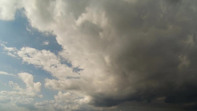 Cloudy day dynamic timelapse