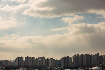 Fototapeta premium 하늘과 구름