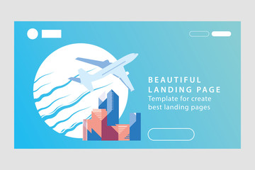 Template for websites, or apps, template for create best landing pages