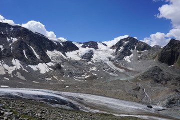 Naklejka premium Pitztaler Gletscher