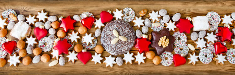 Weihnachten  -  Kekse und Schokolade