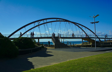 Bridge and blue sky