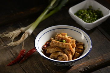Bean curd tofu