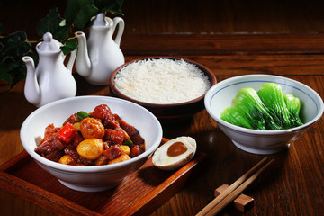 Braised Pork meal