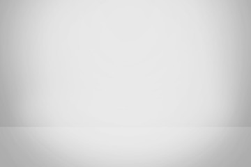 white and grey gradient background, blank studio room