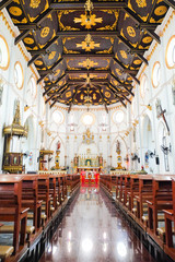 Nativity of Our Lady Cathedral in Bang Nok Khwaek, Samut Songkhram, Thailand