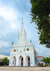 Nativity of Our Lady Cathedral in Bang Nok Khwaek, Samut Songkhram, Thailand
