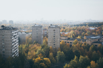 Obraz premium Moscow Autumn View