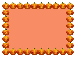Halloween frame