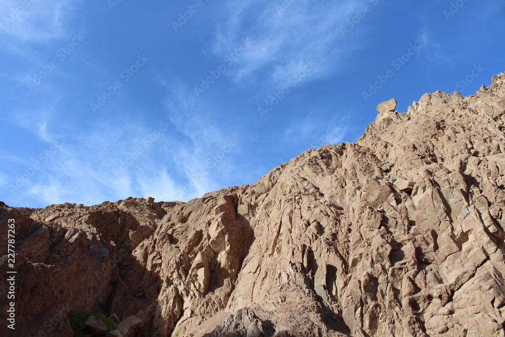 Wall mural Fantastic African mountains