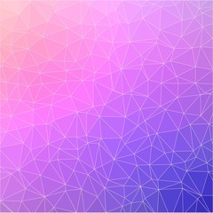 Polygonal Abstract Background Template. Colorful Vector Banner.