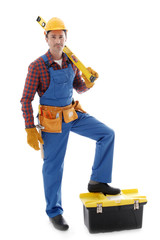 Fototapeta premium Manual worker