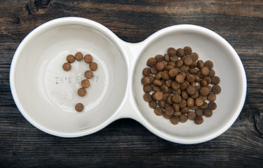 Dog food question symbol 