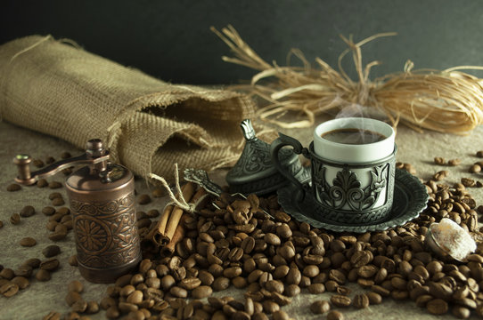 turkish coffee | coffee bery | grinder