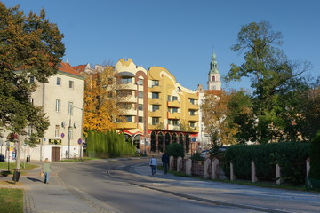 Olsztyn - ulica Nowowiejskiego