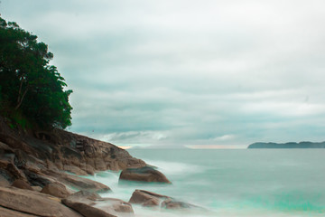 Fototapeta premium sea and blue sky