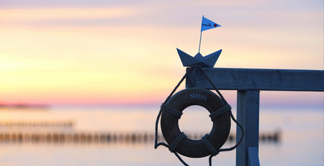 Ostsee - abends am Strand