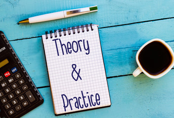 theory and practice on notebook