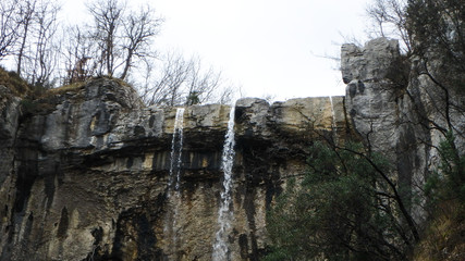 Benkovski Waterfall (Benkovski slap kod Pićana, Istra) is a favourite tourist destination in Istria. The waterfall is around 18-meters high.