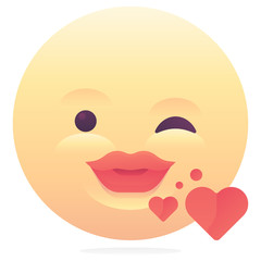 Kiss emoticon
