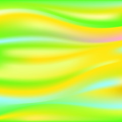  background with holographic effect. Bright vector illustration