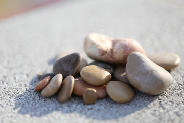 Fototapeta na wymiar piedras de mar
