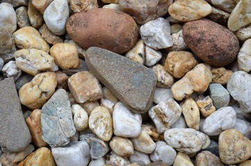 pebbles on the beach