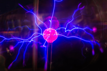 Electric rays of a scientific experimenta