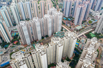 Hong Kong apartment building