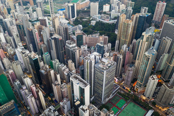  Business district in Hong Kong