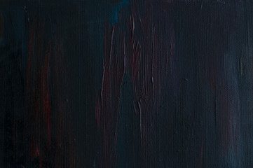 Abstract wallpaper of acrilic painting with brush strokes in dark colors