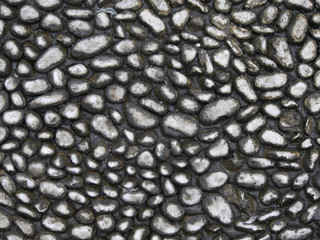stone pebble path