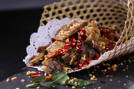Special spicy lamb chop with cumin