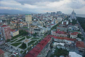 Fototapeta na wymiar Batumi Skyline View