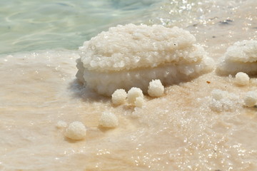 Fototapeta na wymiar salt of the dead sea