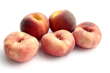 sweet,tasty peaches close up