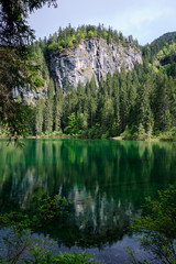 Gr&uuml;ner Tovelsee Wald Naturpark Impressionen Italien Lago di Tovel