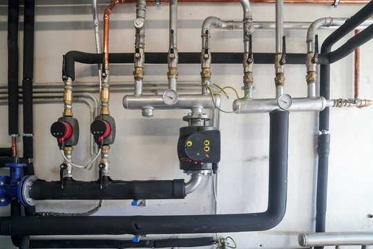 Circulation pump energy-saving in the boiler room
