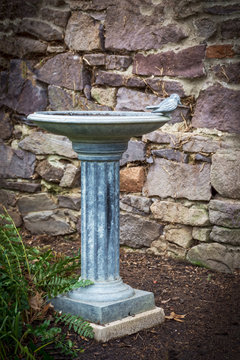 Cast Irion Bird Bath