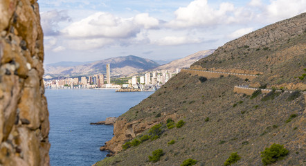 Benidorm ciudad vacacional española con espacios naturales desconocidos y que pasan inadvertidos...