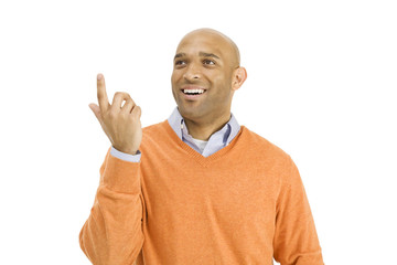 Fototapeta premium happy man with thumbs up